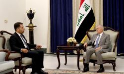 رشيد يستقبل رئيس اتحاد الكتّاب العرب في دمشق